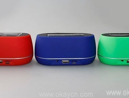 Draagbare Bluetooth zonne-aangedreven draadloze Speaker 2