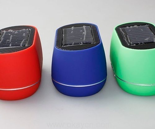 Nešiojami Bluetooth saulės energija varomas belaidis garsiakalbis 4