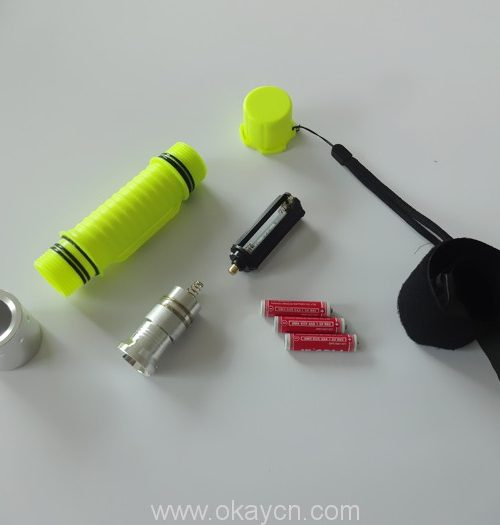 1000lm multi-function diving led flashlight 2