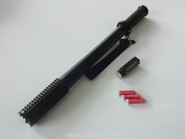 250lm police self-defence baton torch 1 250lm police self-defence baton torch