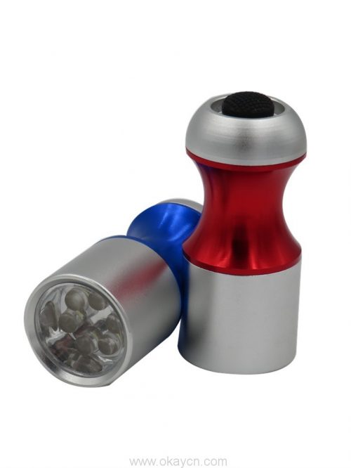 6 led mini aluminum flashlight 2