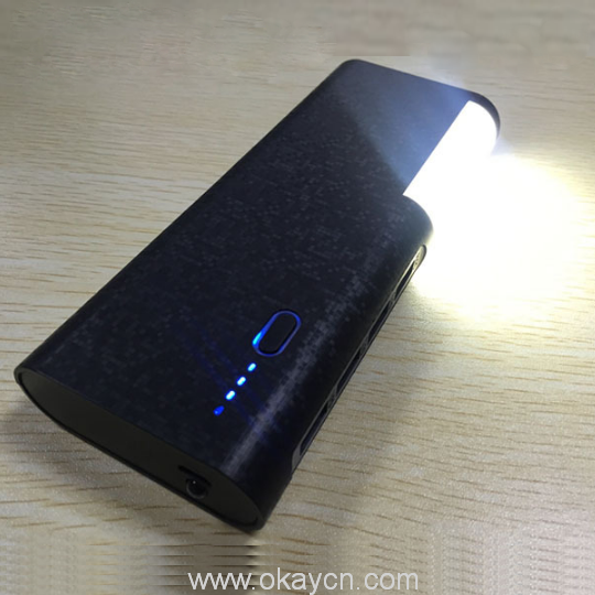 9000mah-with-the-flashlight-amp-money-detect-3usb-01 9000mAh With the flashlight&money detect 3USB Power Bank