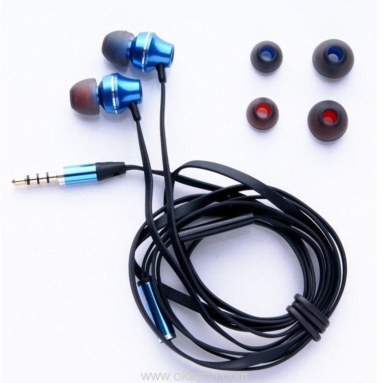 in-ear metal earphone