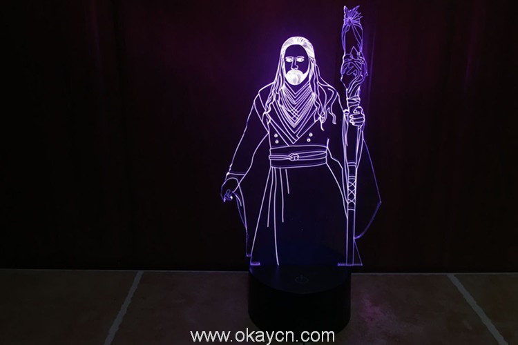 led decorative 3d night light