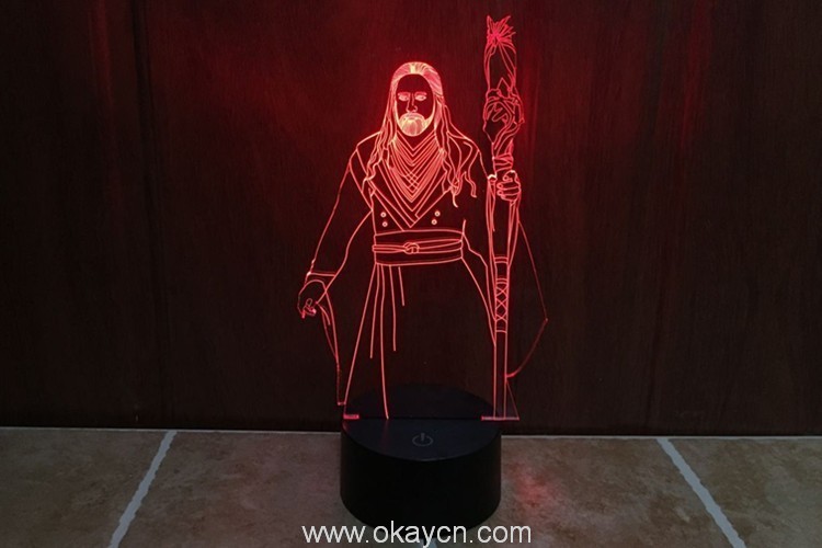 led decorative 3d night light