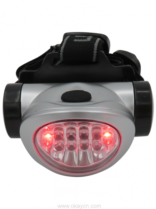 subĉiela akvimuna 10led kampadejo headlamp 1