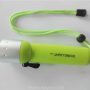 plastic professional underwater diving flashlight 1