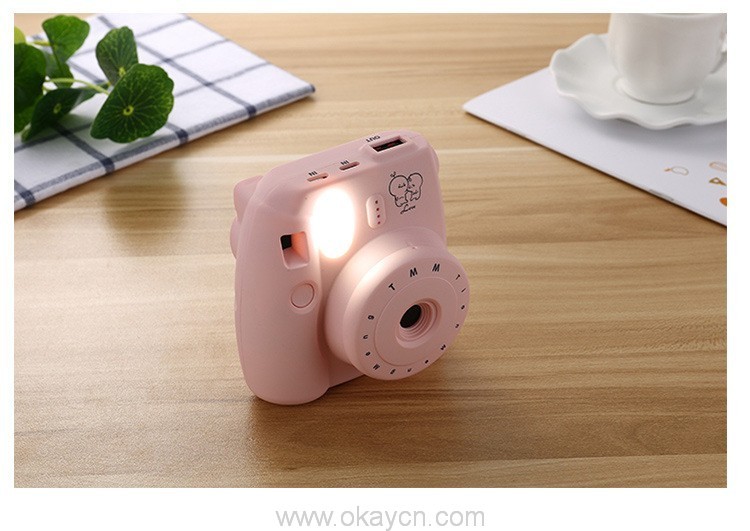 Power Bank 10400mAh Camera shape
