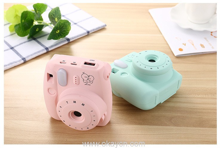 Power Bank 10400mAh Camera shape
