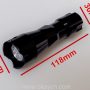 super bright aluminum 9 led flashlight 1