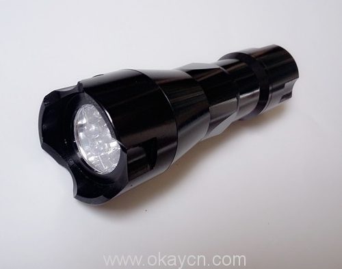 super bright aluminum 9 געפֿירט Flashlight 2
