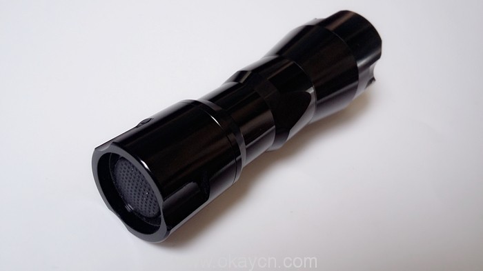 super bright aluminum 9 led flashlight