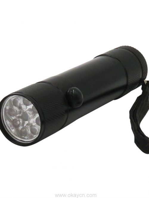 uv torch 9led black light flashlight