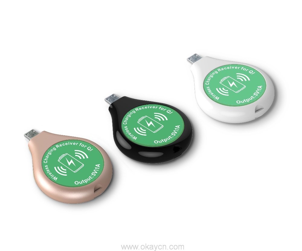 Wireless charging receiver for Iphone or android